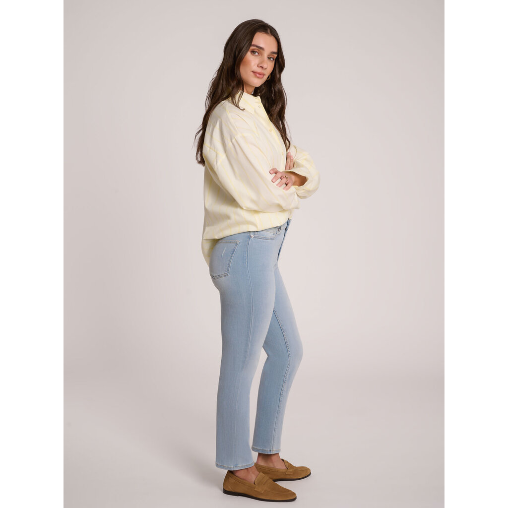 YOGA JEANS YOGA JEANS EMILY SLIM 2754 CLASSIC RISE 28'' ANEMONE