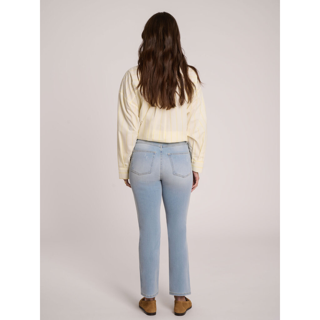 YOGA JEANS YOGA JEANS EMILY SLIM 2754 CLASSIC RISE 28'' ANEMONE