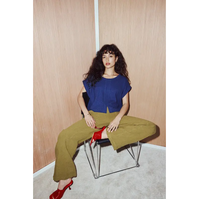 EVE GRAVEL EVE GRAVEL 25E HAUT DANDELION MARINE