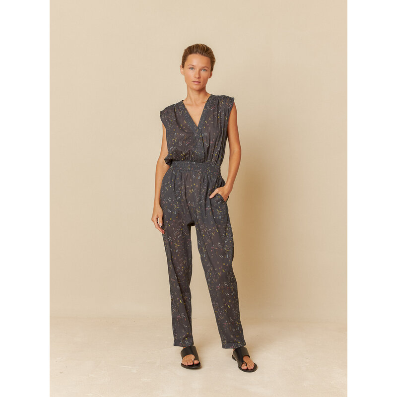 INDI AND COLD INDI AND COLD 25E COMBINAISON COTON IMPRIME CARBONE