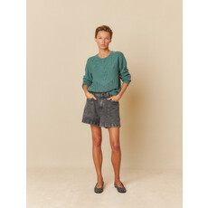 INDI AND COLD INDI AND COLD 25E PULL EFFET CROCHET EMERAUDE