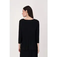 SPANNER SPANNER 25E CARDIGAN PLISSAGE TRANSPARENT NOIR