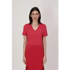 SPANNER SPANNER 25E TSHIRT EPAULES FRONCEES ROUGE POMME