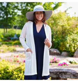 RIEN NE SE PERD TOUT SE CREE RIEN NE SE PERD VESTE RYTHME BLANC NATUREL