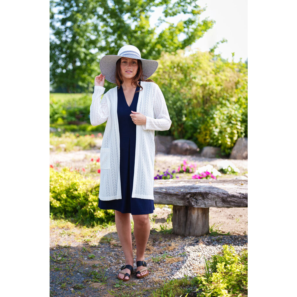 RIEN NE SE PERD TOUT SE CREE RIEN NE SE PERD VESTE RYTHME BLANC NATUREL