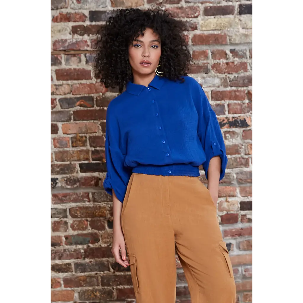 MELOW DESIGN MELOW CHEMISE KEMET COBALT