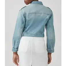 LOLA JEANS LOLA JEANS VESTE JEANS CROP CLOUD