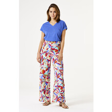 GARCIA GARCIA 25E PANTALON MOTIFS DAZZLING BLUE