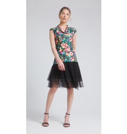 DINH BA DINH BA HAUT SOPHIA FLEUR NOIR