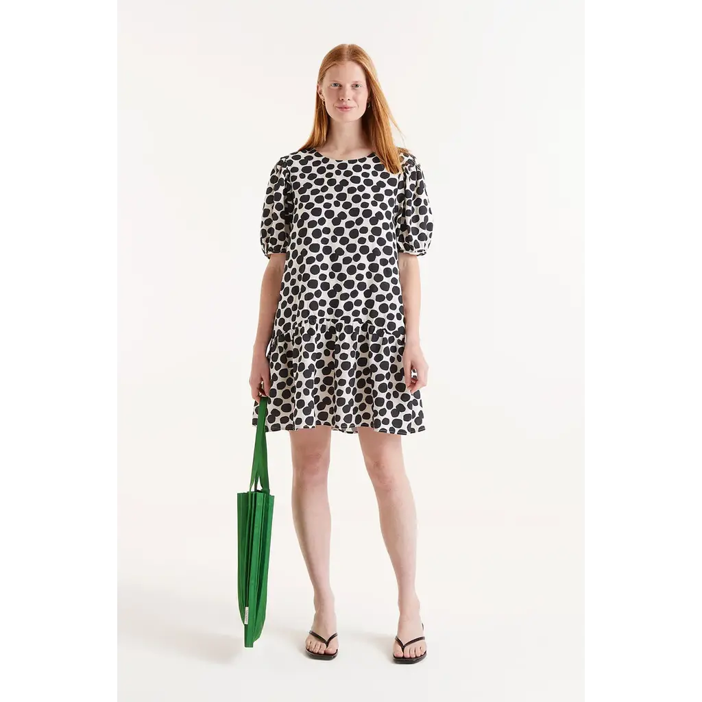 COMPANIA FANTASTICA COMPANIA FANTASTICA 25E ROBE GROS POIS NOIR