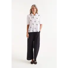 COMPANIA FANTASTICA COMPANIA FANTASTICA 25E BLOUSE ZEBRE BLANC