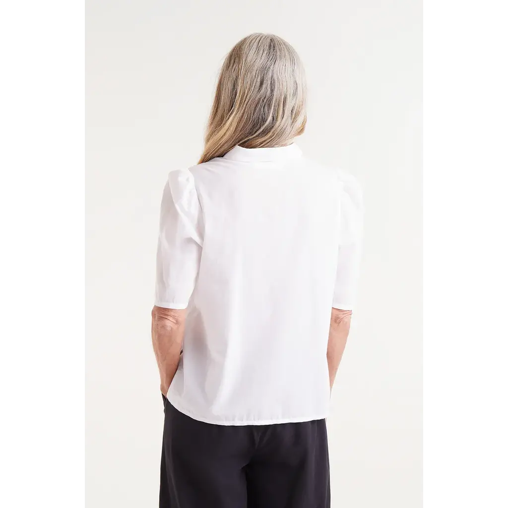 COMPANIA FANTASTICA COMPANIA FANTASTICA 25E BLOUSE ZEBRE BLANC