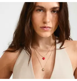 PILGRIM PILGRIM MAEVE RECYCLED NECKLACE 2 IN A SET GOLD PLATED