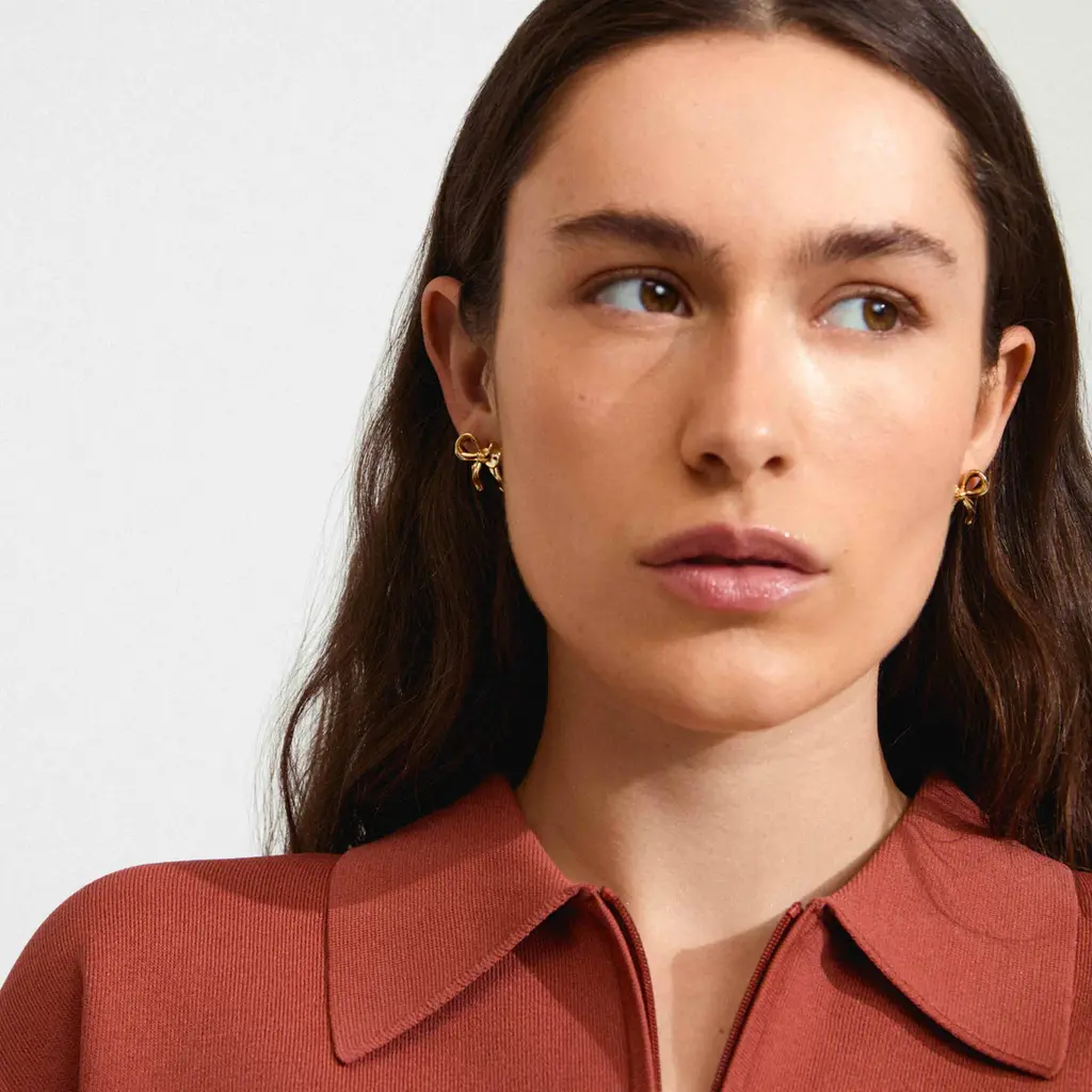 PILGRIM PILGRIM CASSIAN RECYCLED EARRINGS GOLD PLATED