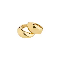 PILGRIM PILGRIM DUNE RINGS 2 IN A SET GOLD PLATED