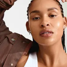 PILGRIM PILGRIM CASSIAN RECYCLED EARRINGS SILVER PLATED