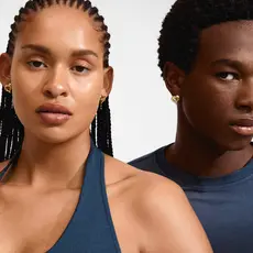 PILGRIM PILGRIM TIDE HEART EARRINGS GOLD PLATED