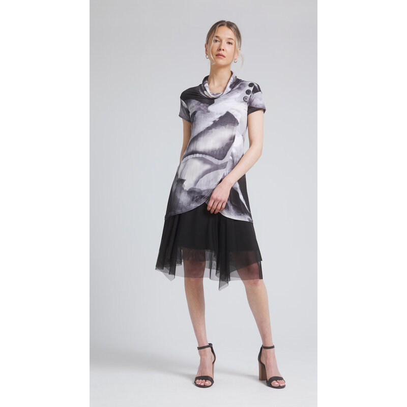 DINH BA DINH BA 25E TUNIQUE CHLOE GRIS