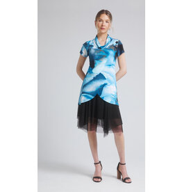 DINH BA DINH BA 25E TUNIQUE CHLOE AQUA