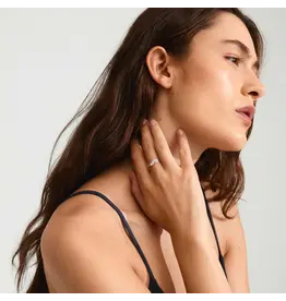 PILGRIM PILGRIM SKY RECYCLED RINGS 2 IN A SET SILVER PLATED