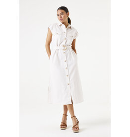 GARCIA GARCIA 25E ROBE CHEMISIER LONGUE BEIGE STONE