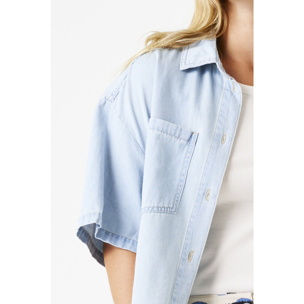 GARCIA GARCIA 25E CHEMISE JEANS BLEACHED