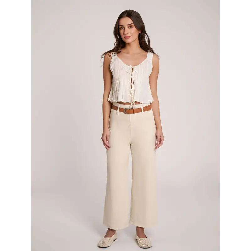 YOGA JEANS YOGA JEANS LILY WIDE 2712 HIGH RISE 25'' CALLA