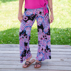 RIEN NE SE PERD TOUT SE CREE RIEN NE SE PERD PALAZO RUMBA PAISLEY MAGENTA