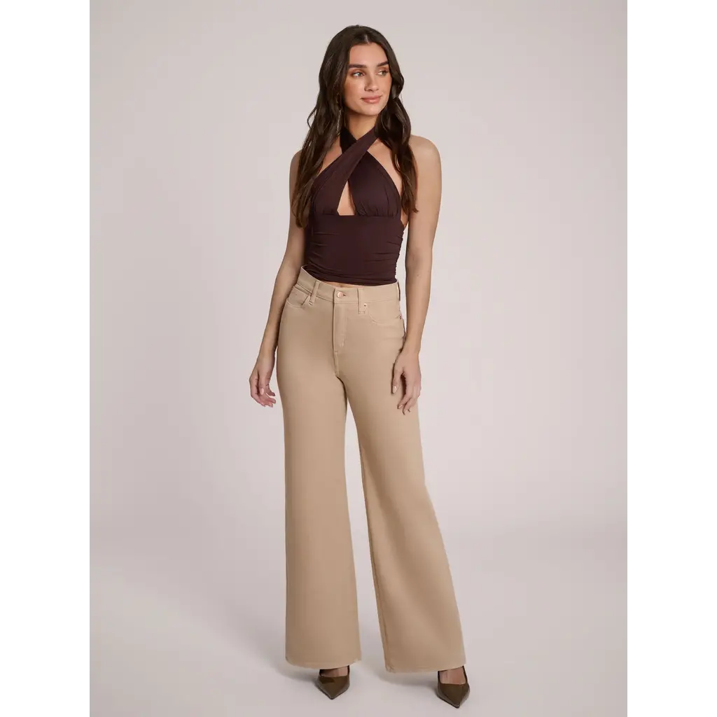 YOGA JEANS YOGA JEANS LILY WIDE 2742 HIGH RISE 32'' PAMPAS