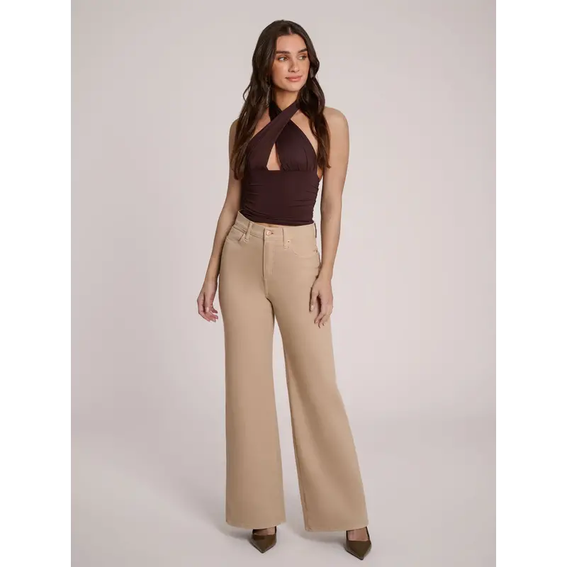 YOGA JEANS YOGA JEANS LILY WIDE 2742 HIGH RISE 32'' PAMPAS