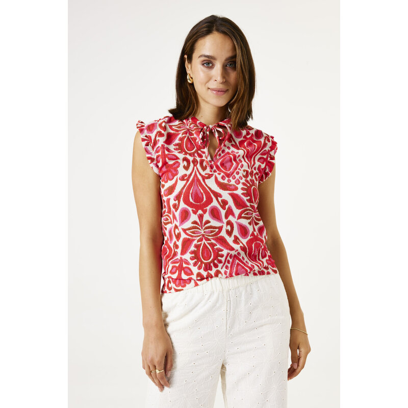GARCIA GARCIA 25E TOP MOTIFS RUBY RED