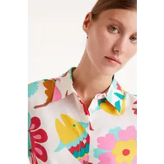 COMPANIA FANTASTICA COMPANIA FANTASTICA 25E CHEMISE CROP MULTICOLOR