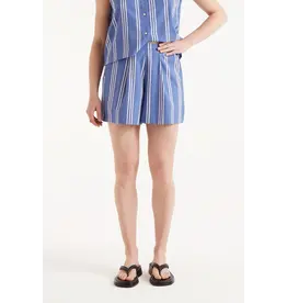 COMPANIA FANTASTICA COMPANIA FANTASTICA 25E SHORT RAYURES BLEU