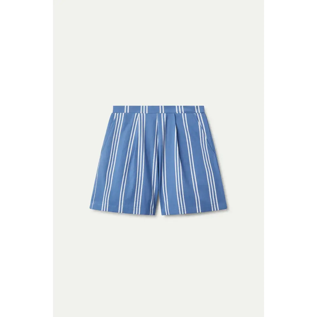 COMPANIA FANTASTICA COMPANIA FANTASTICA 25E SHORT RAYURES BLEU