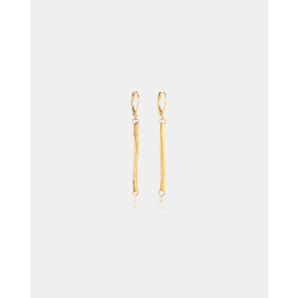 ANNE MARIE CHAGNON ANNE MARIE CHAGNON BOUCLE OREILLE FEIGA PERLE OR