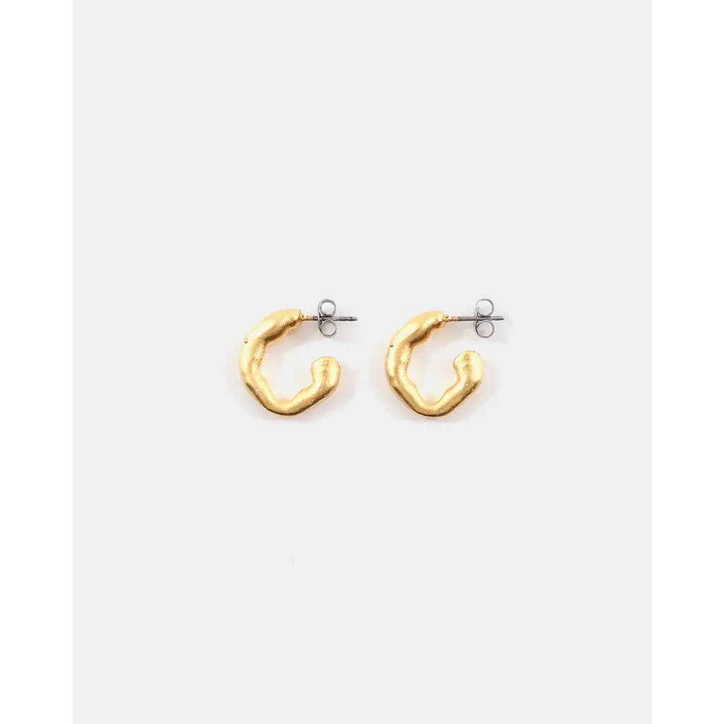 ANNE MARIE CHAGNON ANNE MARIE CHAGNON BOUCLE OREILLE FORNAX OR MAT