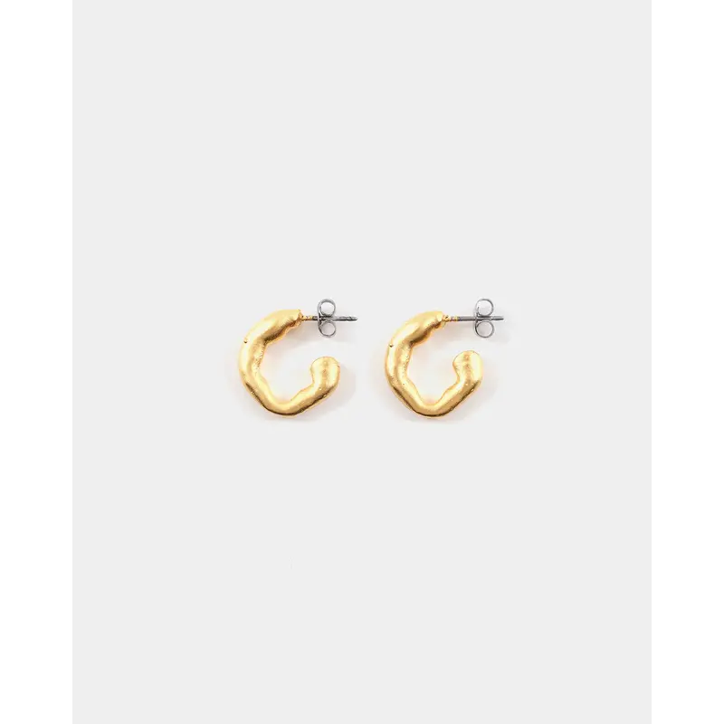 ANNE MARIE CHAGNON ANNE MARIE CHAGNON BOUCLE OREILLE FORNAX OR MAT