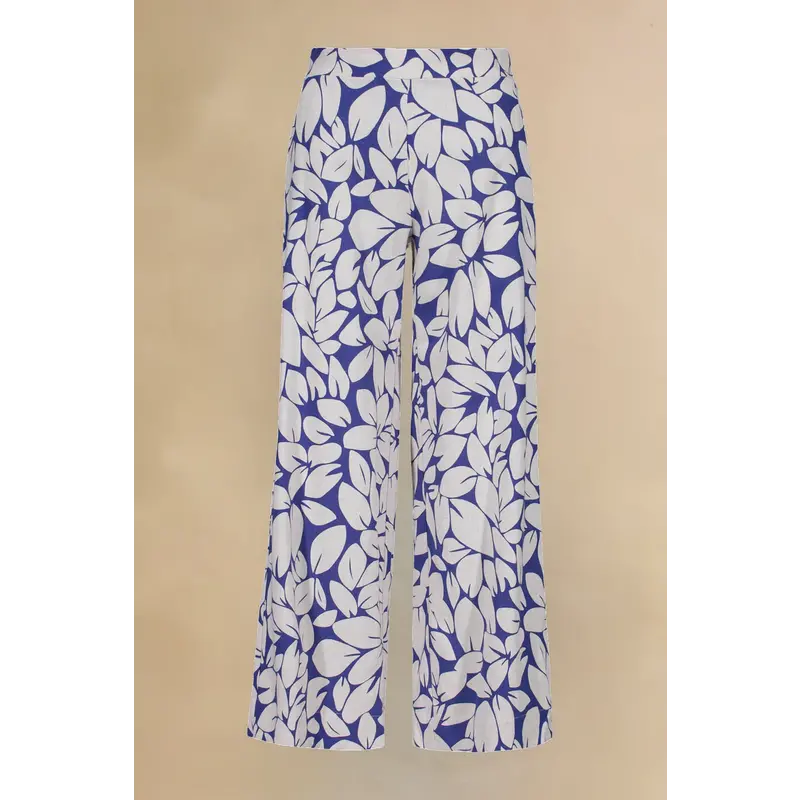 MARIGOLD 25E MARIGOLD PANTALON DONA FLEURS BLEU/BLANC