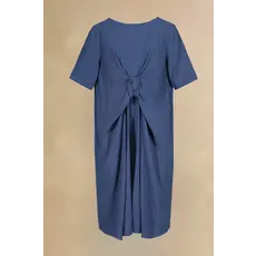 MARIGOLD MARIGOLD ROBE POPPY AVEC NOEUD OCEAN