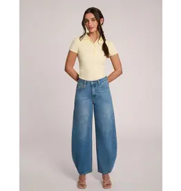 YOGA JEANS YOGA JEANS 2770 MALIA RELAXED JEANS BLUE STEM