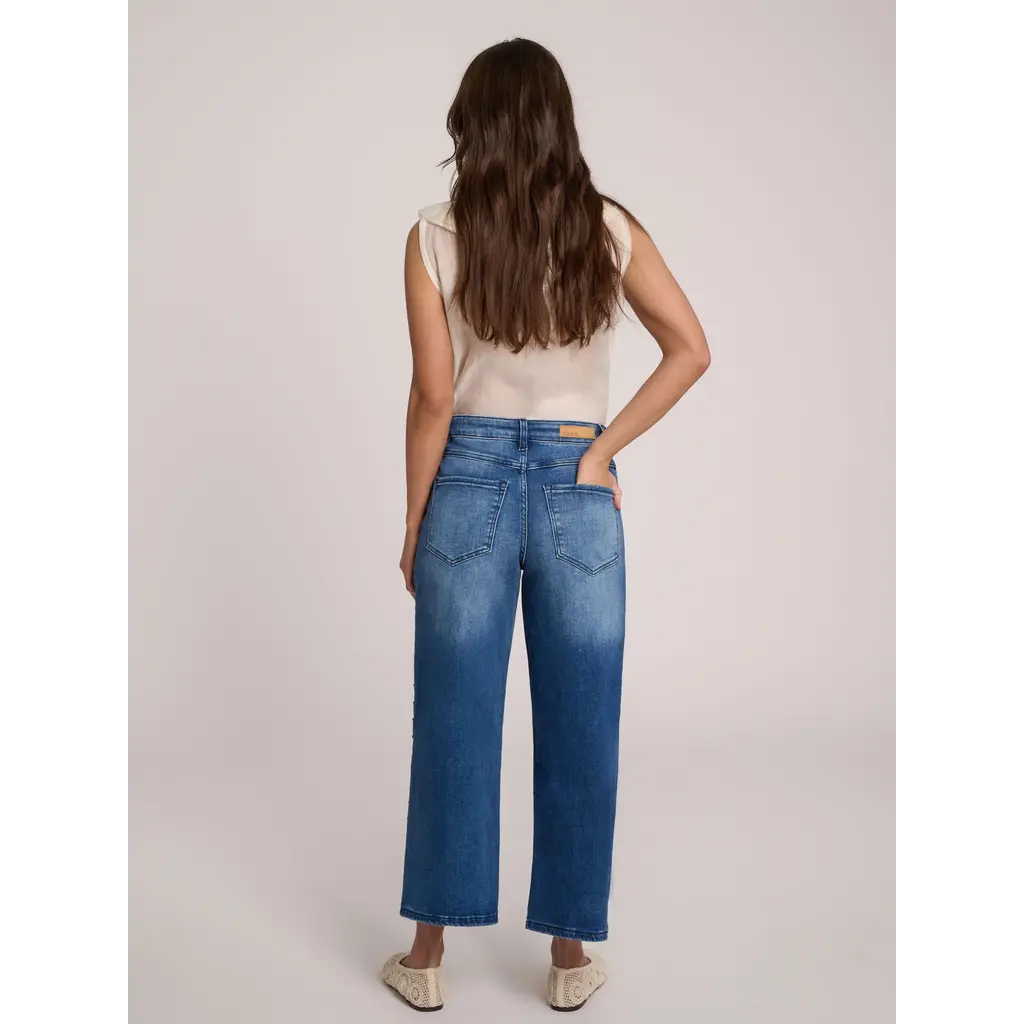 YOGA JEANS YOGA JEANS 2746 WIDE LEG BLUE DIDDLEY