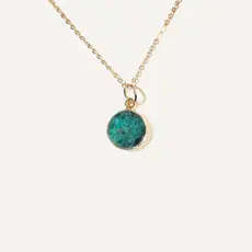 BOA BIJOUX BOA COLLIER SIKKA EMERAUDE BRUTE