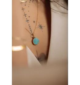 BOA BIJOUX BOA COLLIER SIKKA TURQUOISE