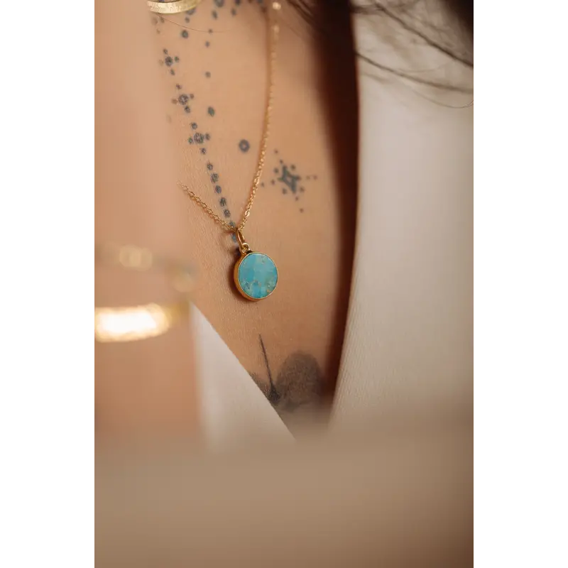 BOA BIJOUX BOA COLLIER SIKKA TURQUOISE