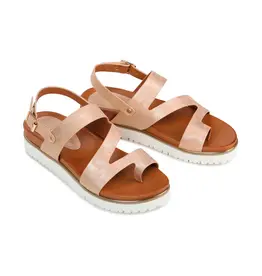 LOSCABOS LOS CABOS SANDALES CARRA ROSE GOLD