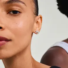 PILGRIM PILGRIM 262526003 ANDRE EARRINGS SILVER PLATED