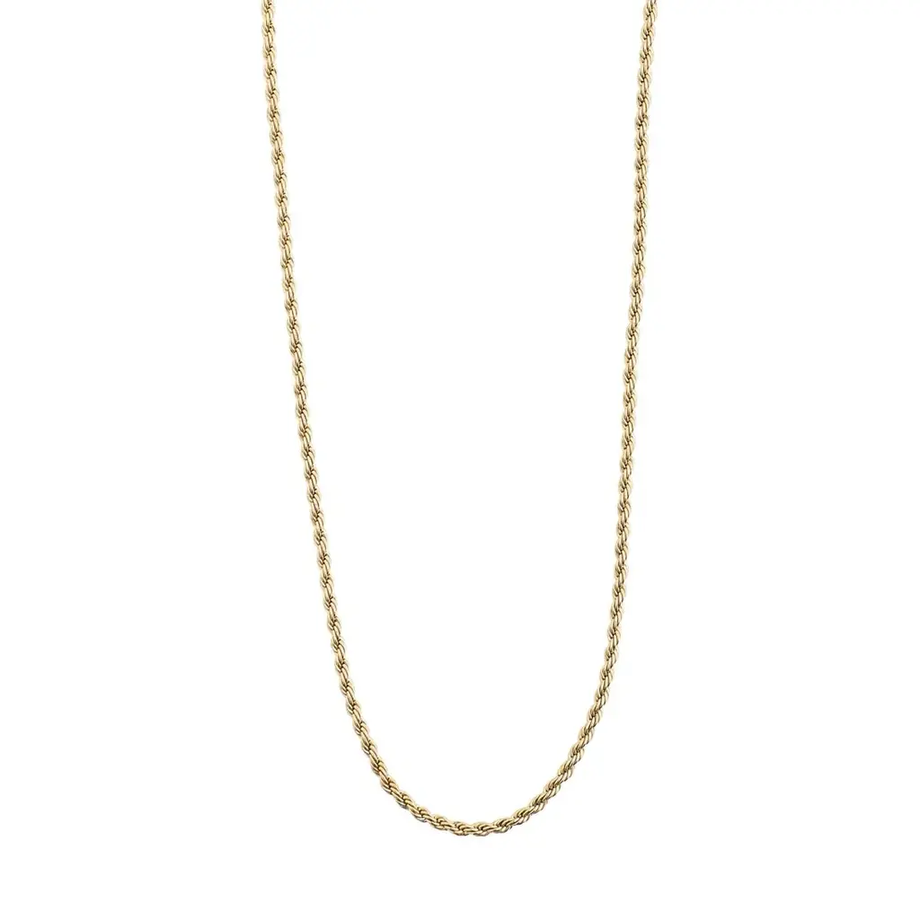 PILGRIM PILGRIM PAM RECYCLED ROBE CHAIN NECKLACE GOLD PLATED