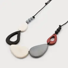 CARACOL CARACOL COLLIER AJUSTABLE PIECES BOIS 1715 BLK