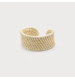 CARACOL CARACOL BRACELET RIGIDE EN RAFIA 3334 NAT