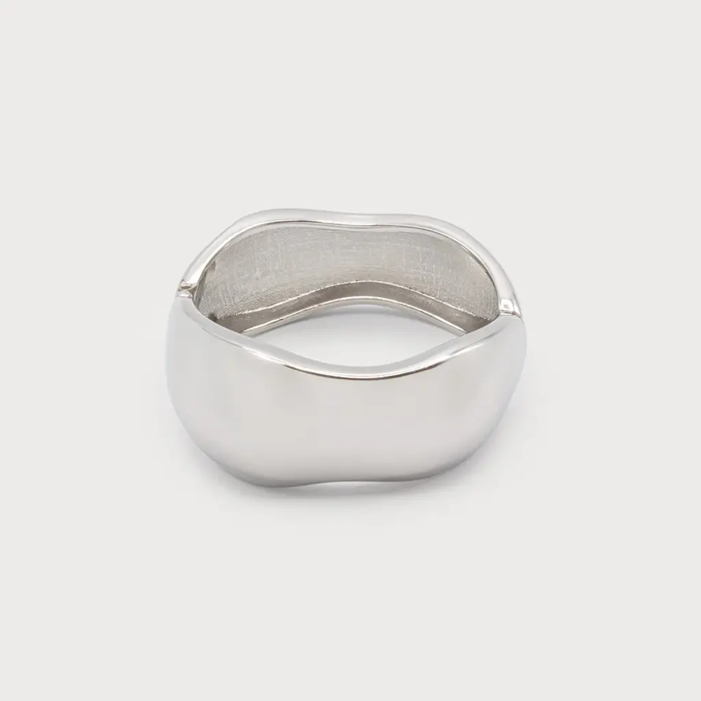 CARACOL CARACOL GRAND BRACELET ONDULE 3338 SLV